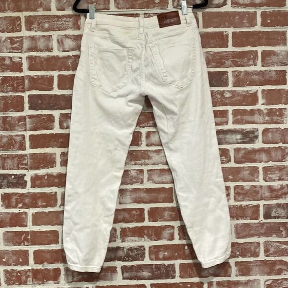 A11 Women's One Teaspoon Freebird 2 Distressed Zip Ankle Jeans Fair Condition 25 - Picture 14 of 14